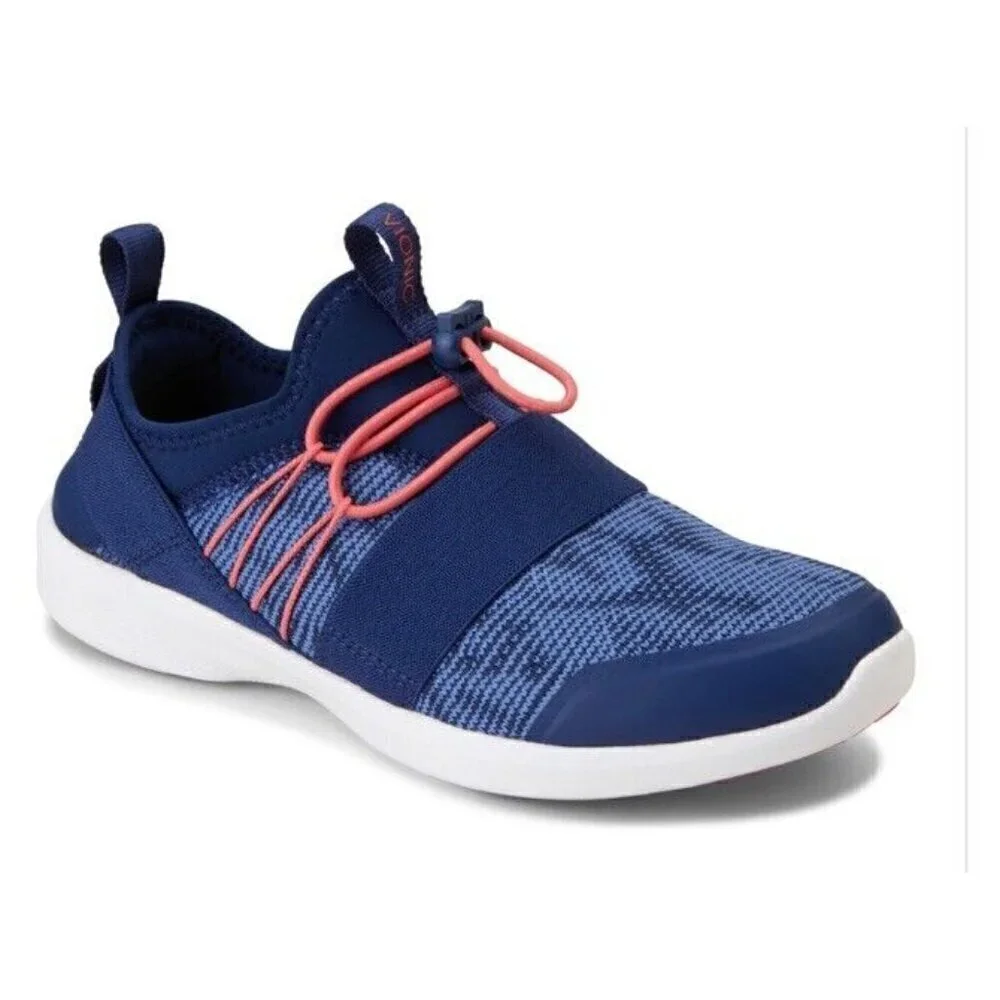Vionic Alaina Sneaker Womens 5 Wide Blue New